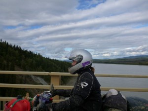 Crossing the Yukon River